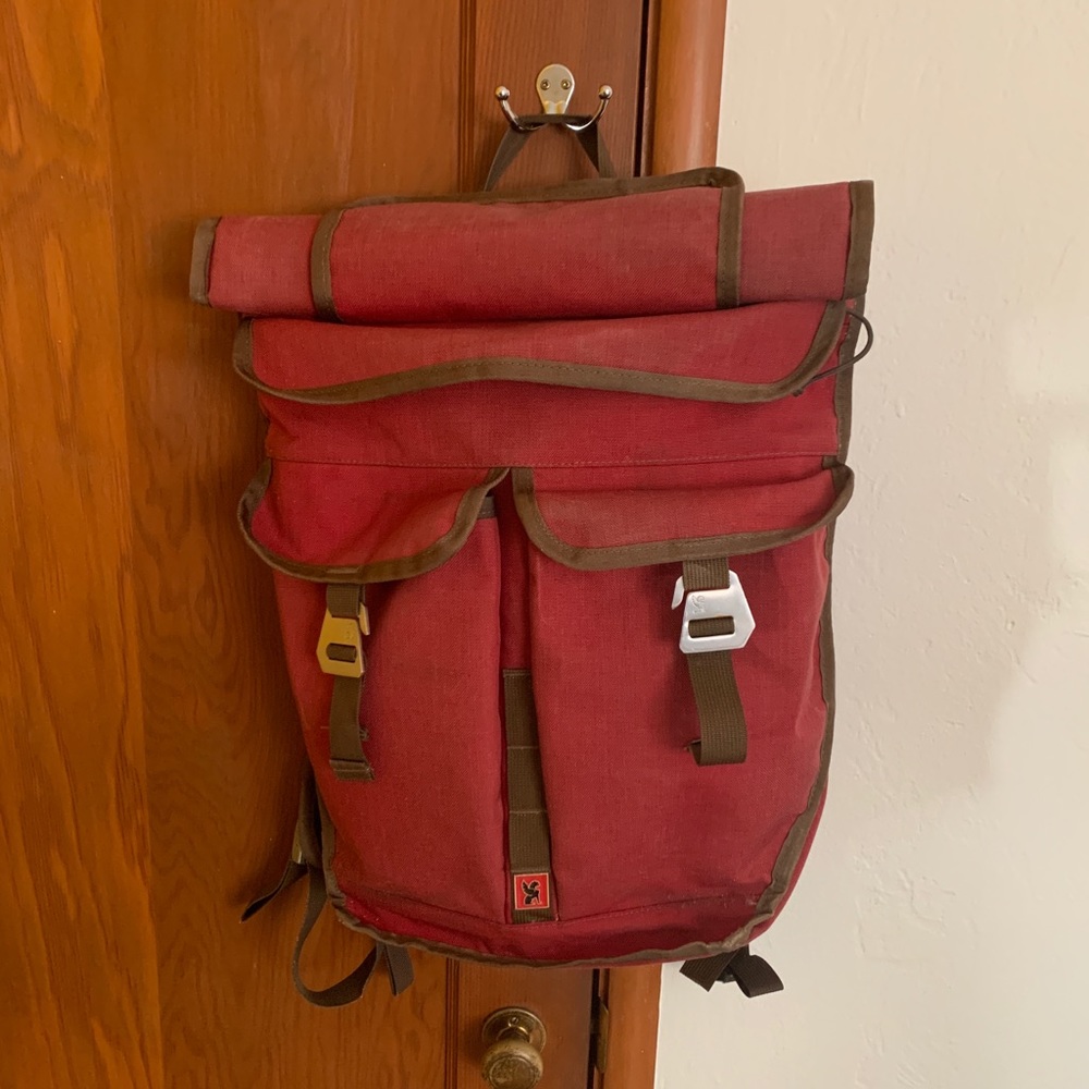 Chrome Pawn, Roll Top Backpack